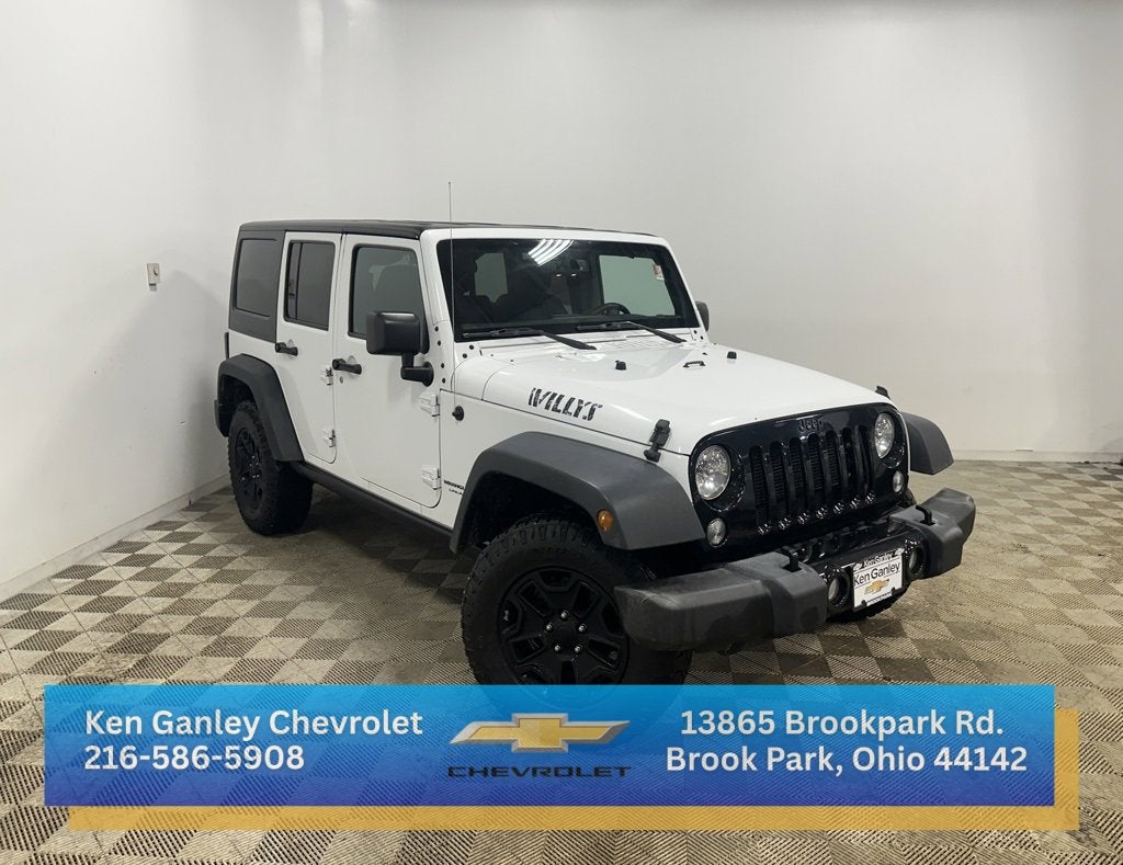 2018 Jeep Wrangler JK Unlimited Willy Wheeler W 4x4