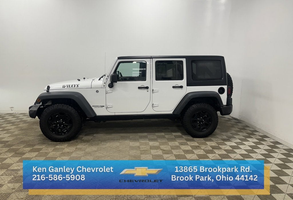 2018 Jeep Wrangler JK Unlimited Willy Wheeler W 4x4