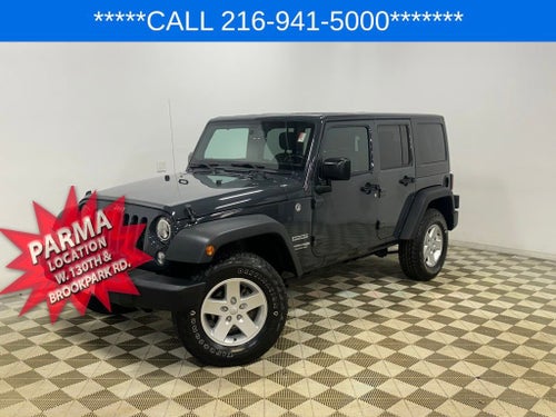 2018 Jeep Wrangler JK Unlimited Sport S 4x4