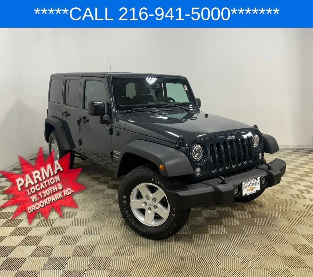 2018 Jeep Wrangler JK Unlimited Sport S 4x4