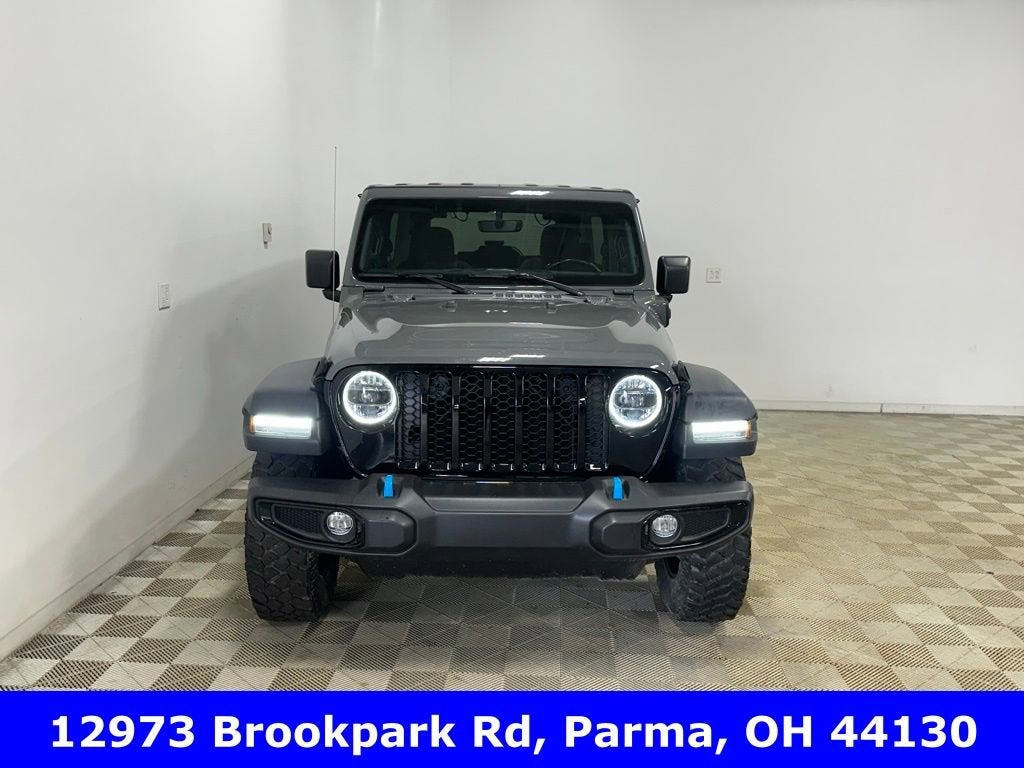 Used 2023 Jeep Wrangler 4xe Willys 4XE with VIN 1C4JJXN61PW652477 for sale in Brook Park, OH