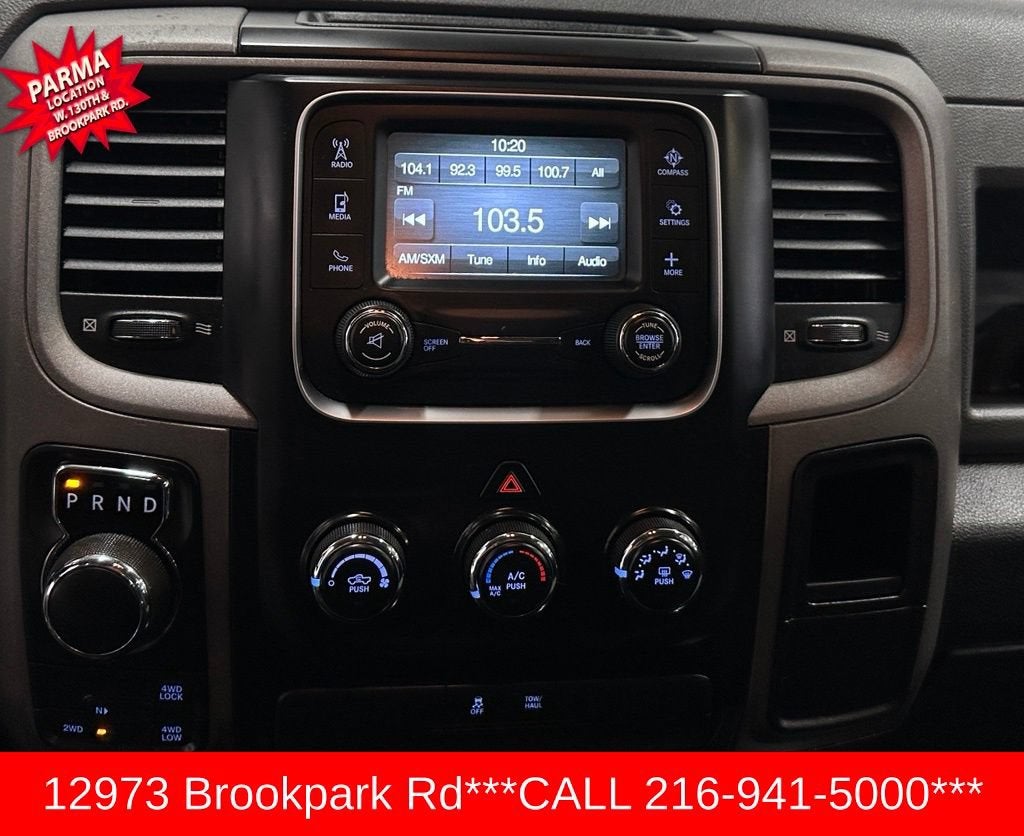 2017 RAM 1500 Express Quad Cab 4x4 6'4" Box