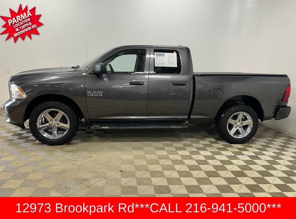 2017 RAM 1500 Express Quad Cab 4x4 6'4" Box