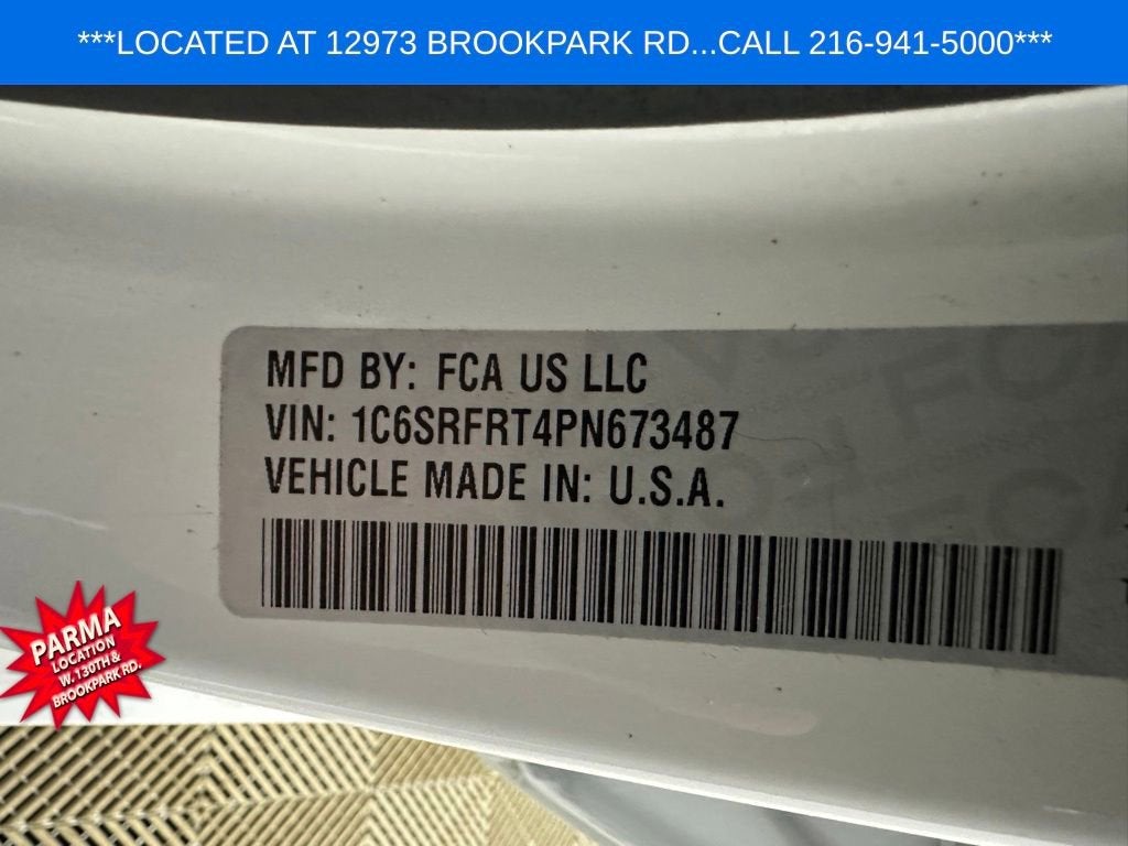 2023 RAM 1500 Laramie Crew Cab 4x4 6'4" Box