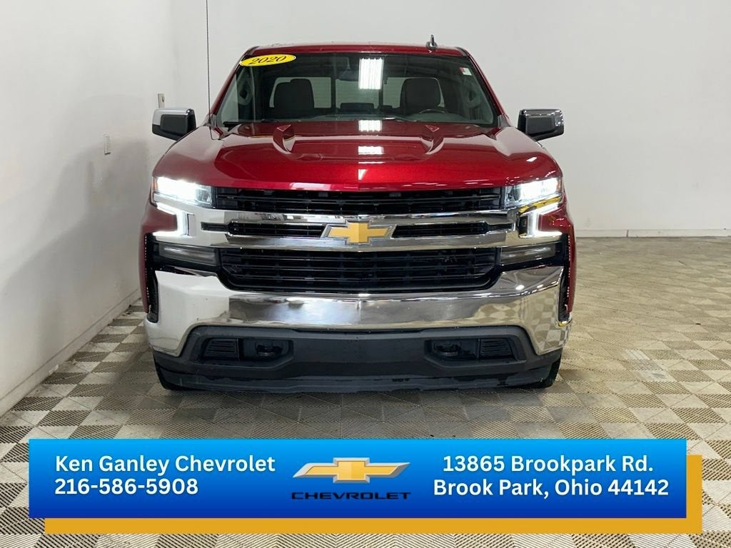 Used 2020 Chevrolet Silverado 1500 LT with VIN 1GCRYDED0LZ187355 for sale in Brook Park, OH