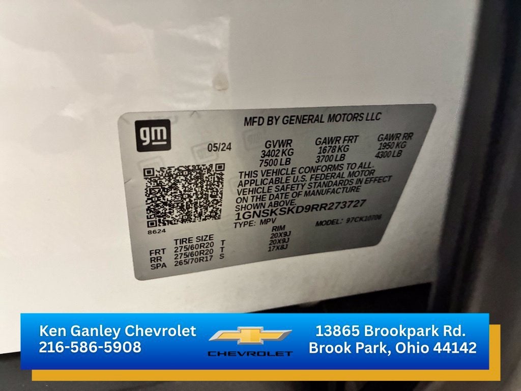 2024 Chevrolet Tahoe Premier
