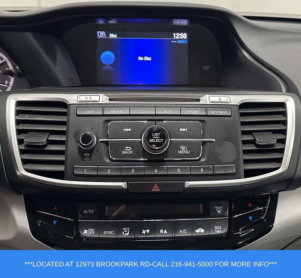 2016 Honda Accord Sedan LX