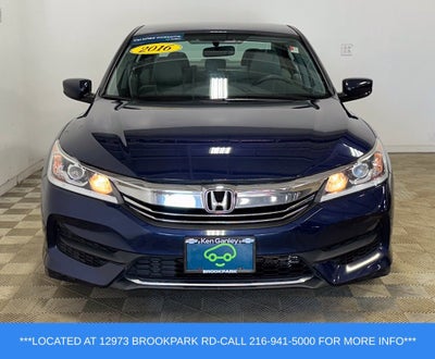2016 Honda Accord Sedan LX
