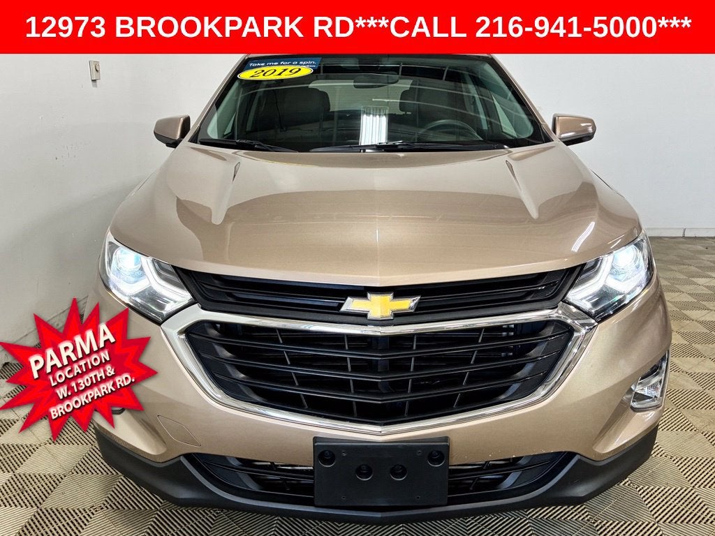 Used 2019 Chevrolet Equinox LT with VIN 2GNAXKEV0K6281685 for sale in Brook Park, OH