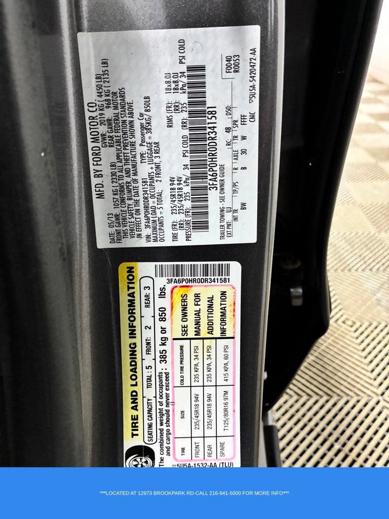 2013 Ford Fusion SE