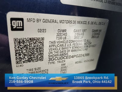 2023 Chevrolet Silverado 1500 Custom Trail Boss