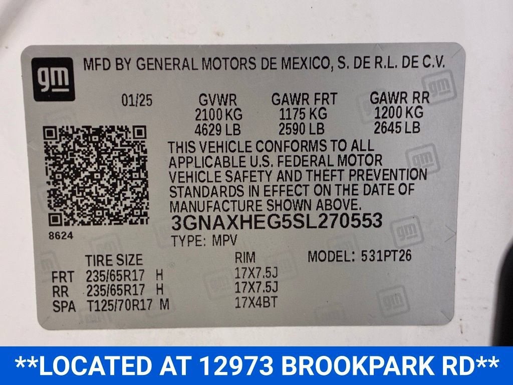 2025 Chevrolet Equinox LT