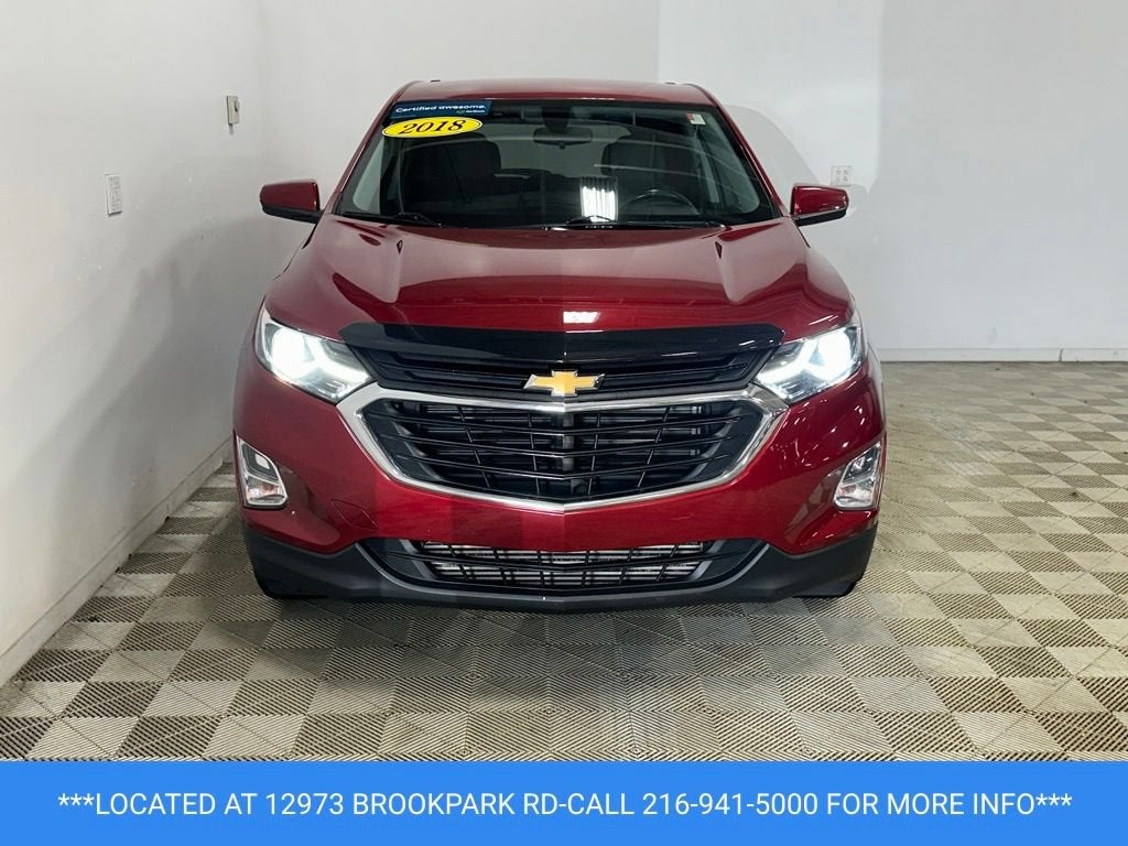 Used 2018 Chevrolet Equinox LT with VIN 3GNAXJEV4JS640613 for sale in Brook Park, OH