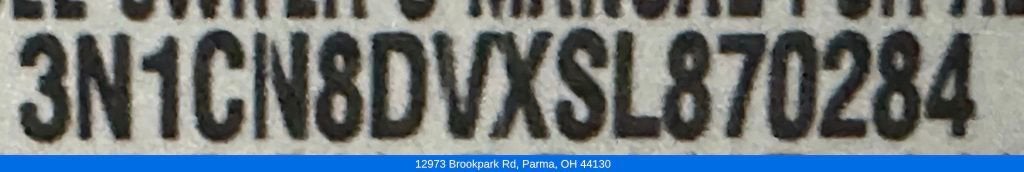 2025 Nissan Versa 1.6 S