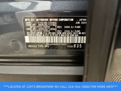 2024 Mitsubishi Outlander SE 2.5 2WD