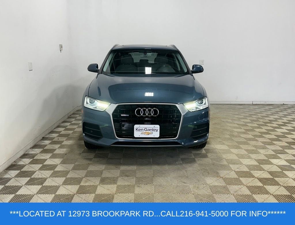 Used 2016 Audi Q3 Premium Plus with VIN WA1EFCFS7GR018395 for sale in Brook Park, OH