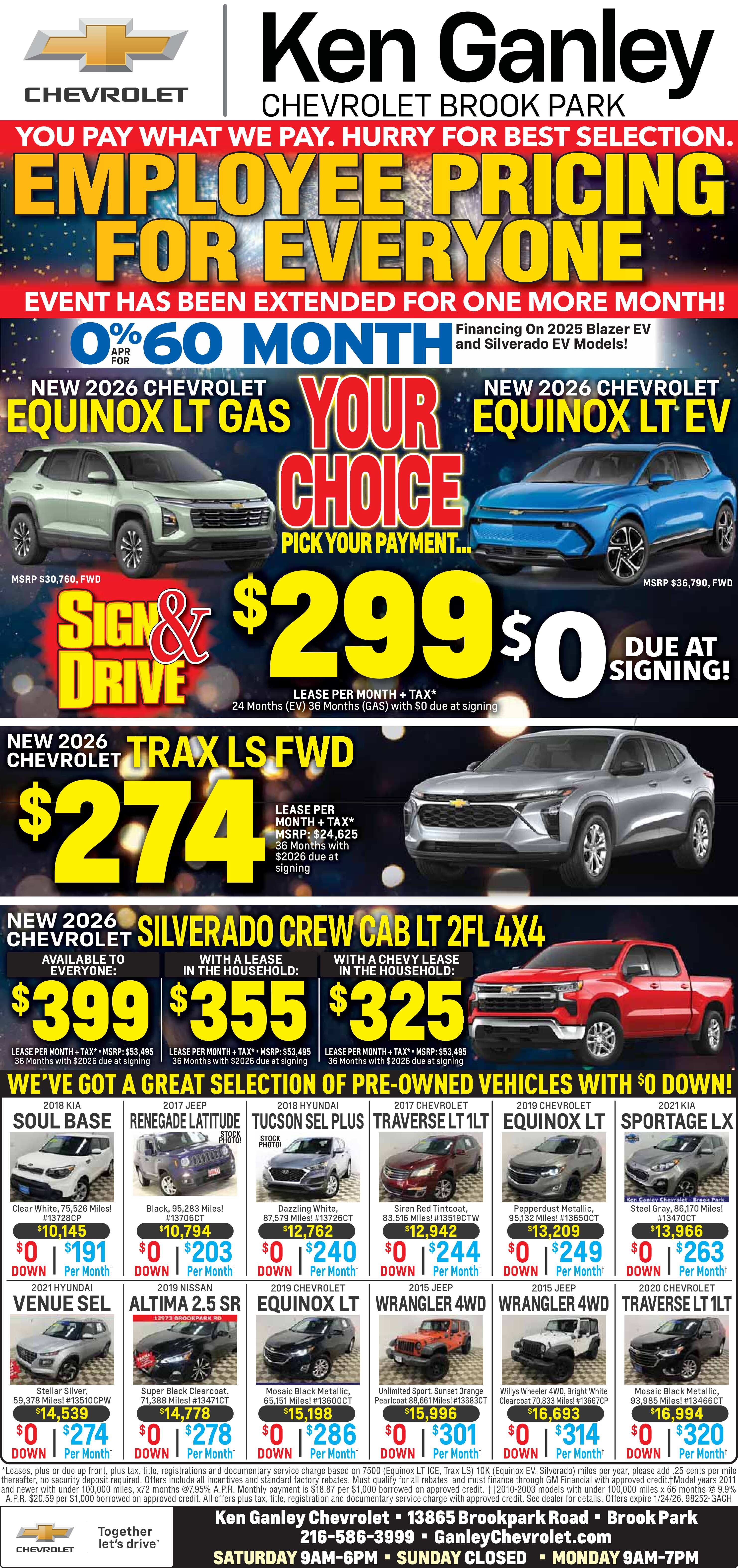 Specials Ad 1/18/26