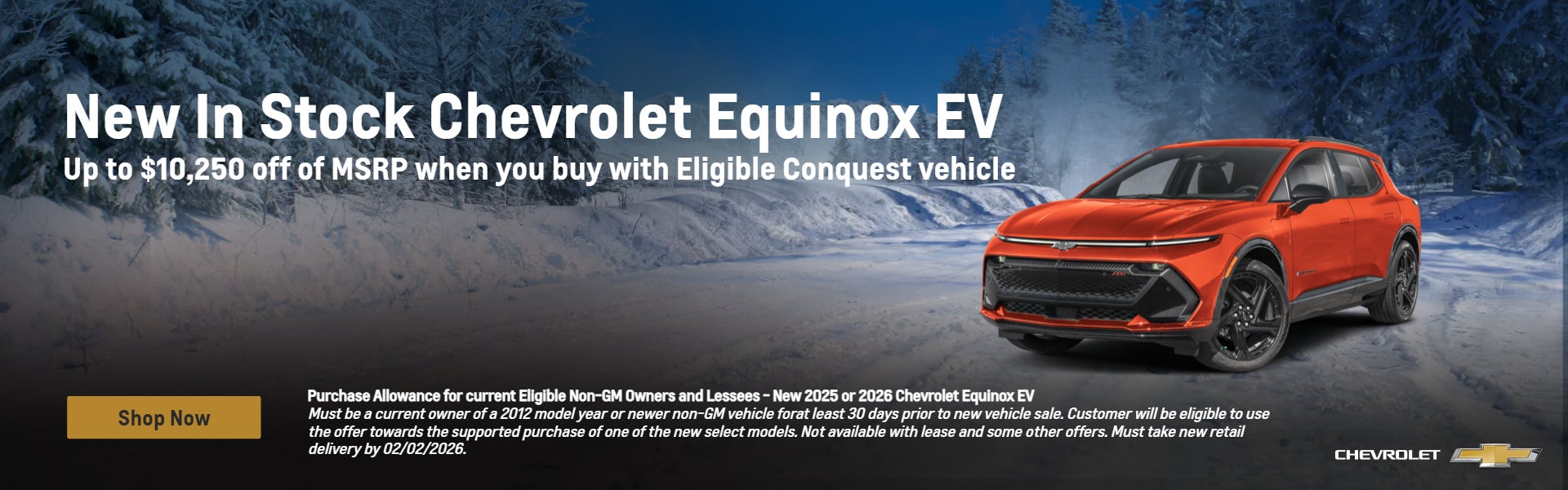New In Stock Chevrolet Equinox EV