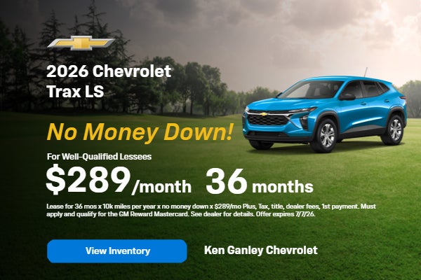 No Money Down! 2026 TraxLease Offer