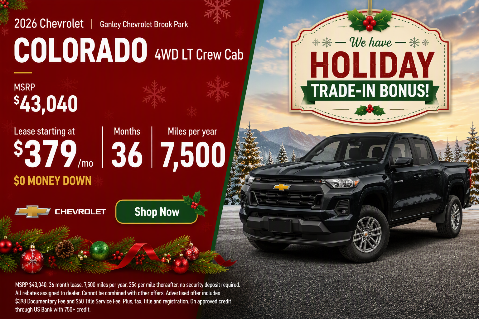 2026 Colorado 4WD LT Crew Cab