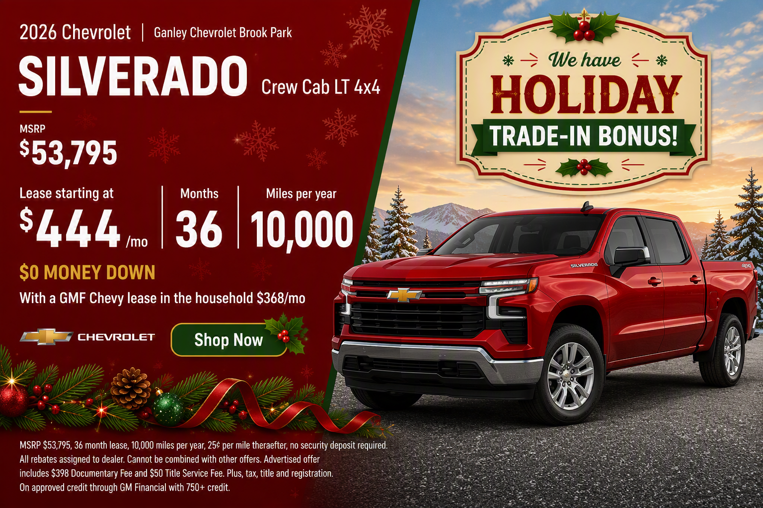 2026 Silverado Crew Cab LT 4x4